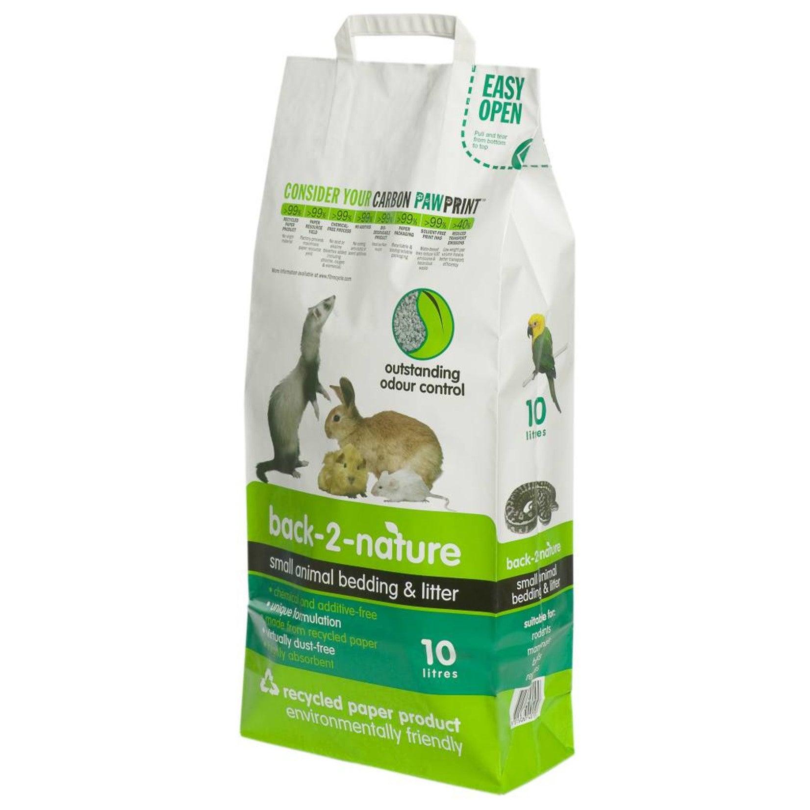 Back 2 Nature Small Animal Bedding 10 Litre - Ormskirk Pets