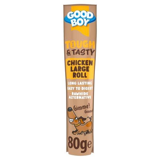 Good Boy Tough & Tasty Chicken Large Roll 80g - Ormskirk Pets