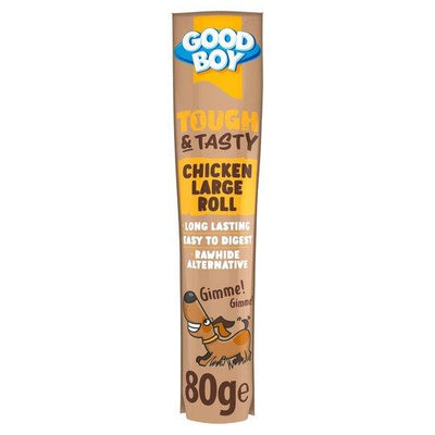 Good Boy Tough & Tasty Chicken Large Roll 80g - Ormskirk Pets