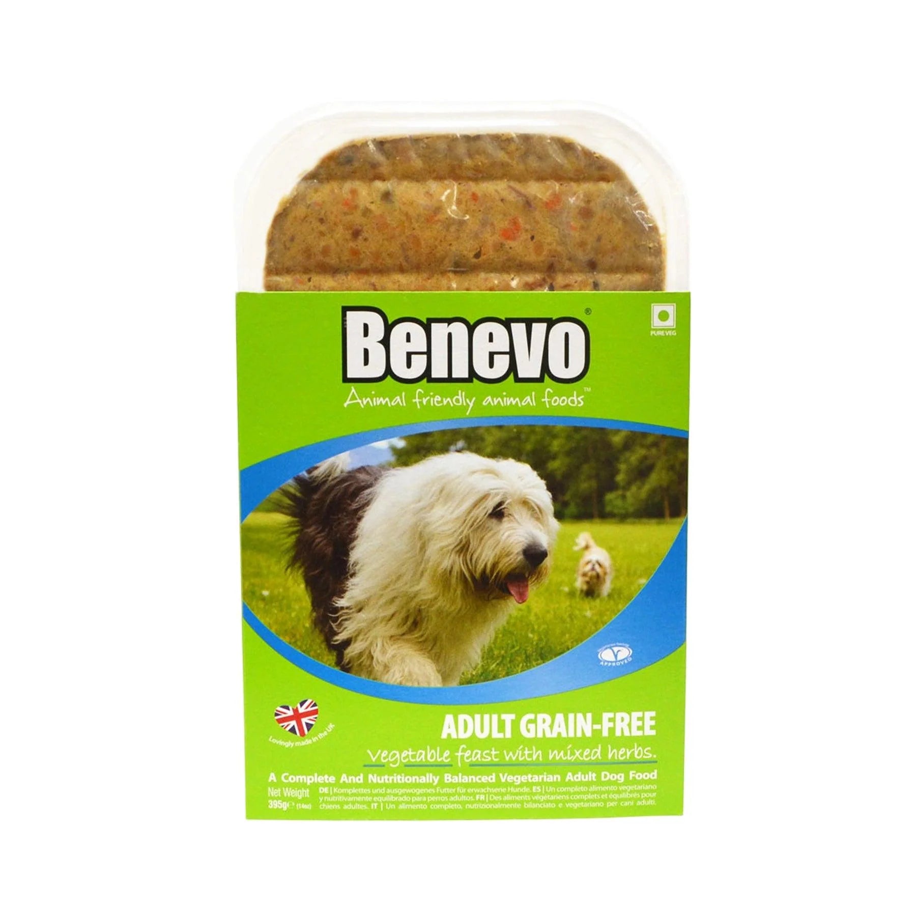 Benevo Grain Free Wet Vegan Dog Food 395g x10 - Ormskirk Pets