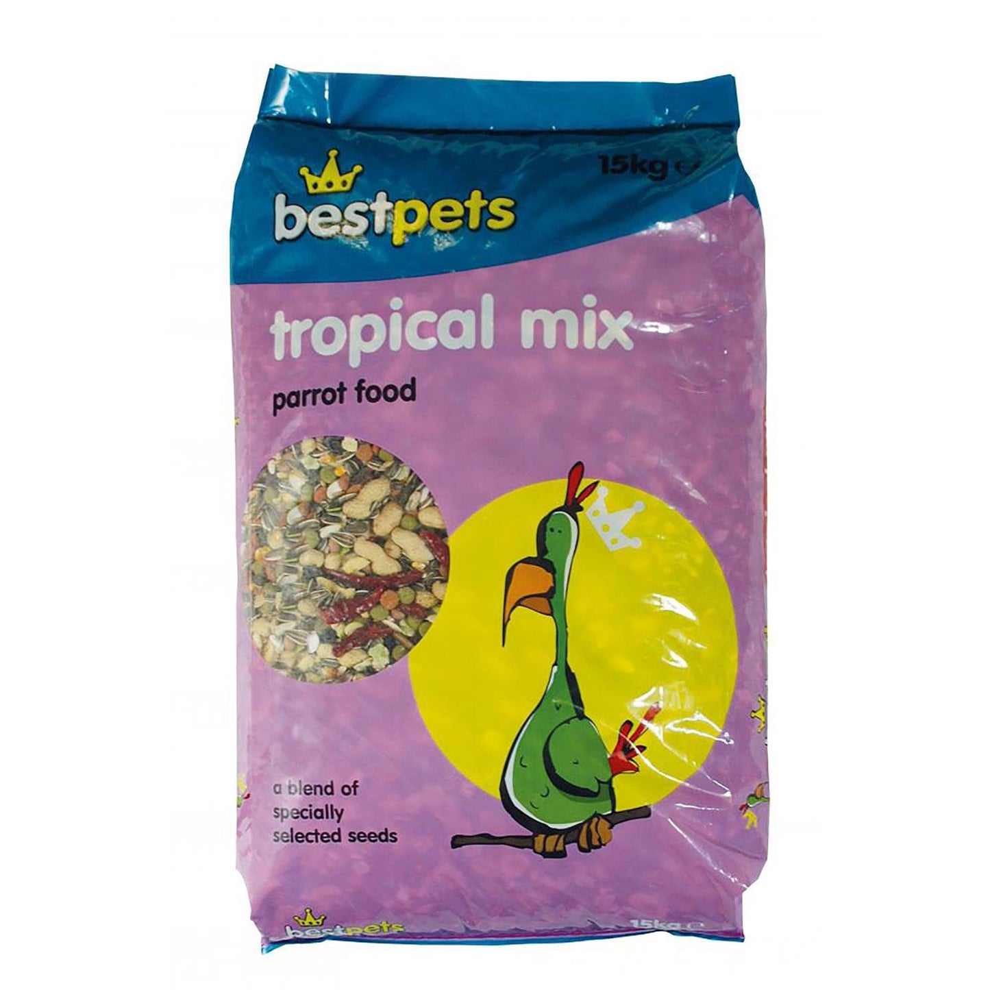 Bestpets Tropical Mix Parrot Food 15kg - Ormskirk Pets