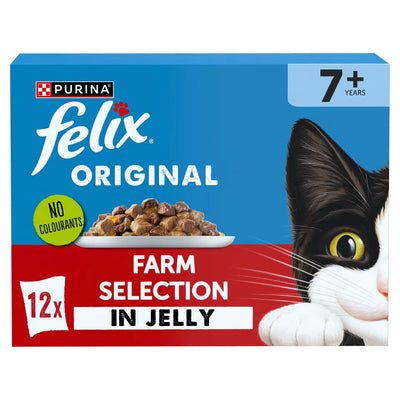 FELIX SENIOR in Jelly Farm Selection 12x85g