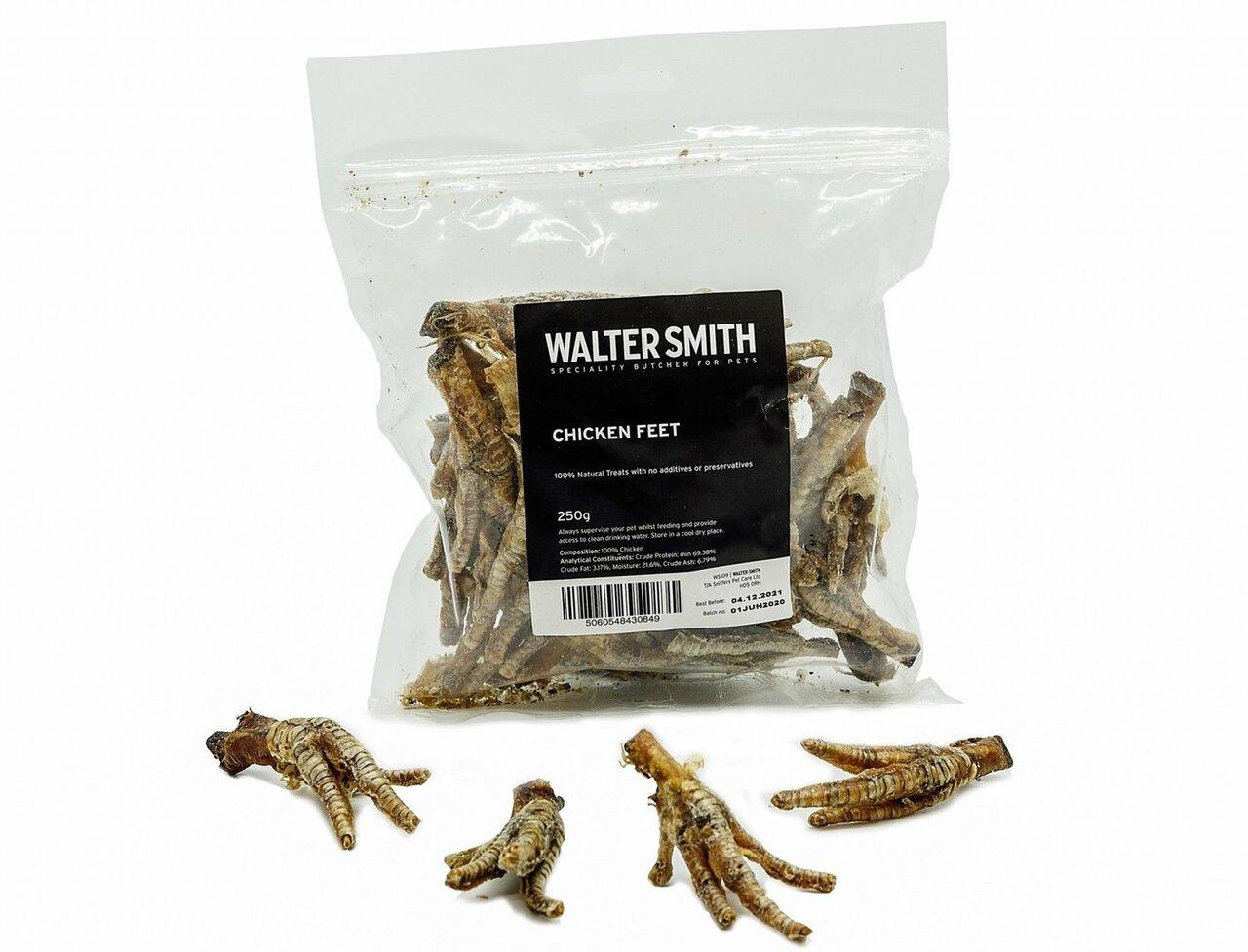 Walter Smith Chicken Feet, 250g - Ormskirk Pets