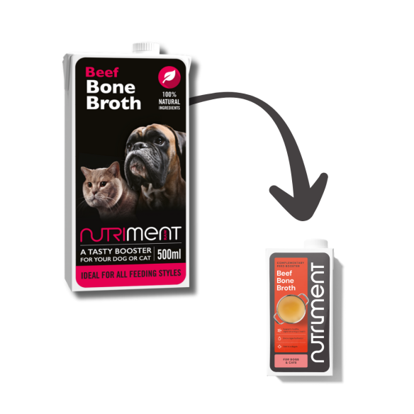 Nutriment Beef Bone Broth Bone Broth 500ml For Cat and Dog