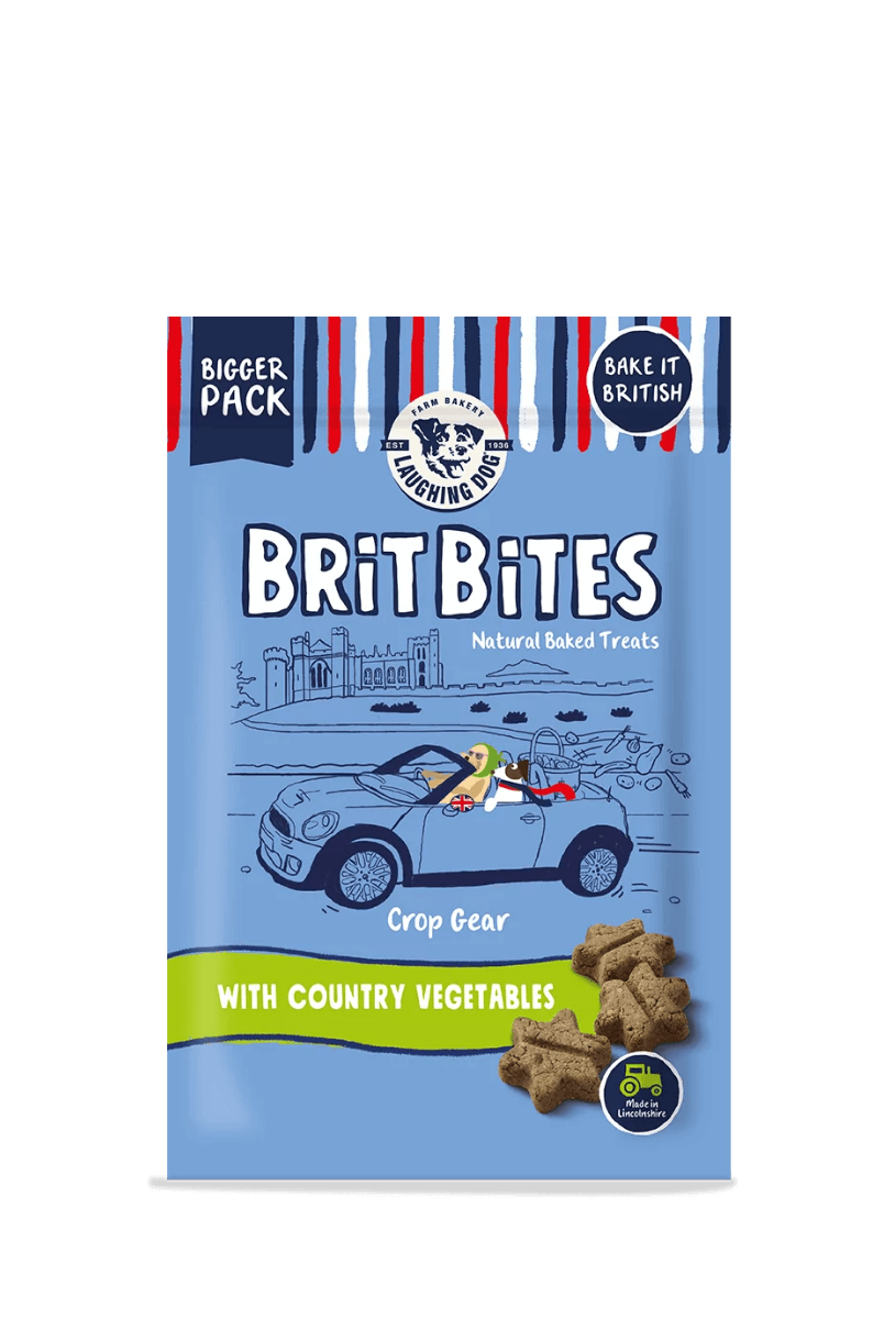 LAUGHING DOG BRIT BITES COUNTRY VEG 175G