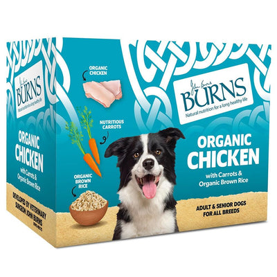 Burns Penlan Farm Organic Chicken, 395g x 6 - Ormskirk Pets