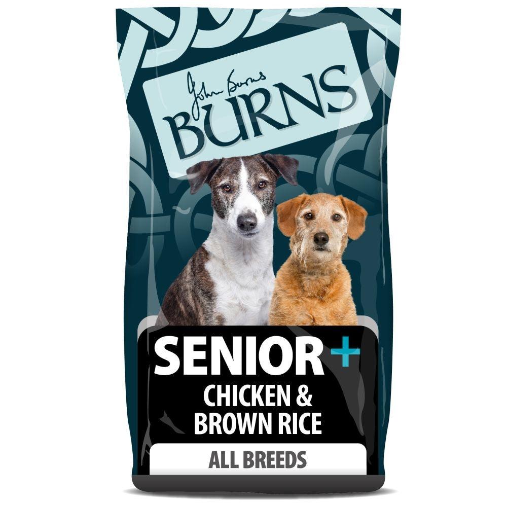 Burns Senior+ Chicken & Brown Rice, 12kg - Ormskirk Pets