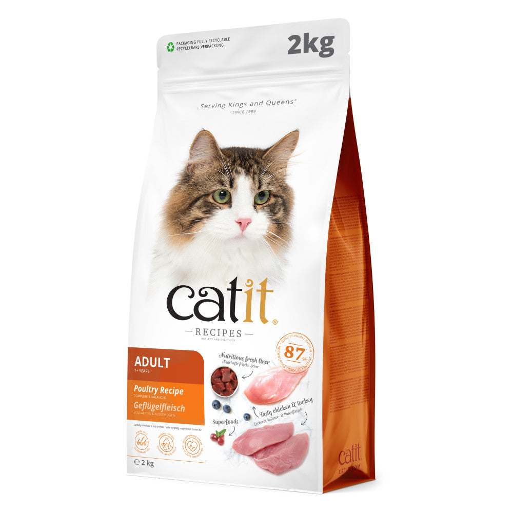 Catit Adult Cat Dry Poultry