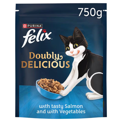 FELIX Doubly Delicious Salmon & Vegetables 750g