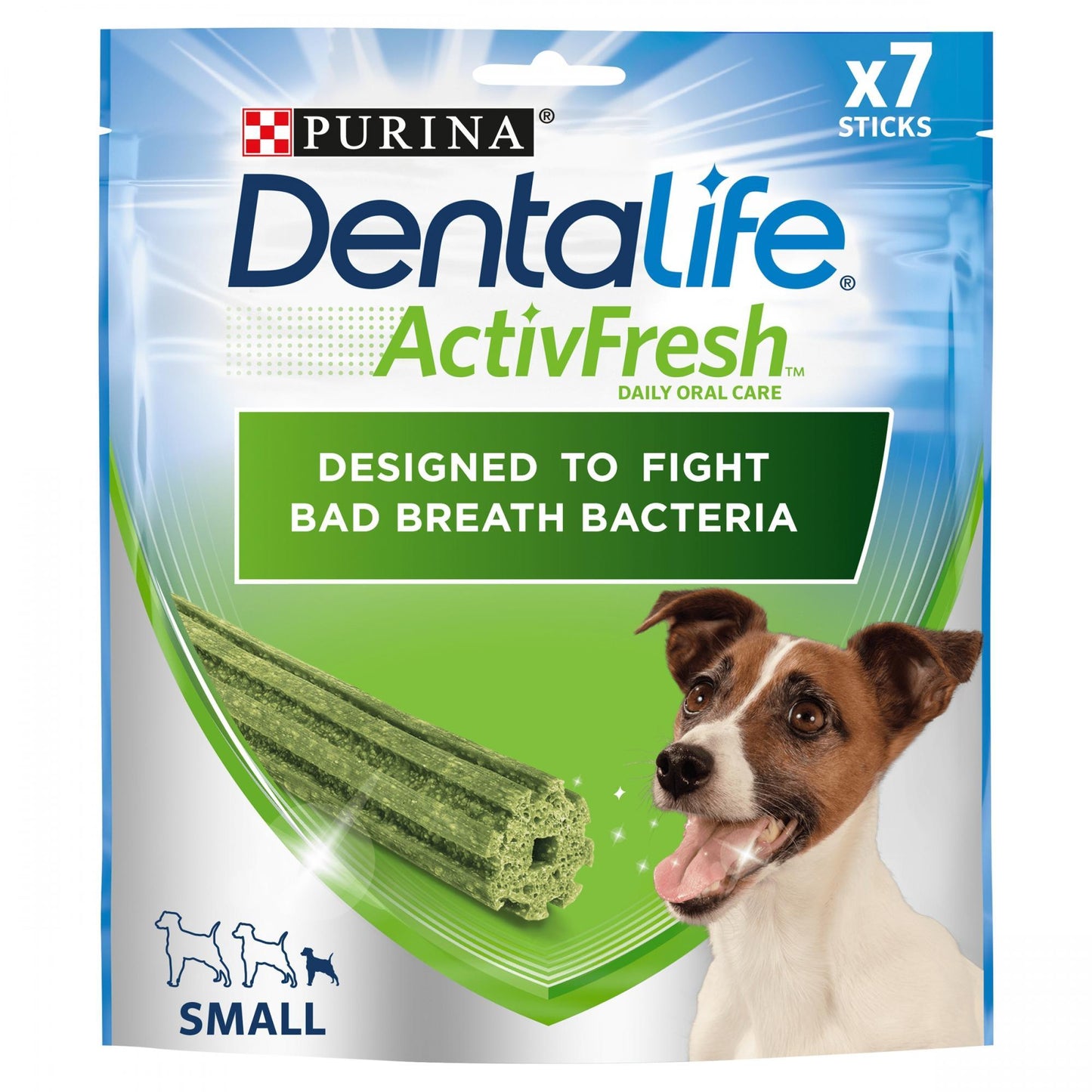 DENTALIFE ActivFresh Small Dog Treat Dental Stick 7 Sticks