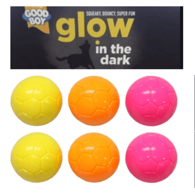 Good Boy Glow in the Dark Ball - Single Ball - Ormskirk Pets