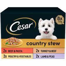 Cesar Country Wet Dog Food Stew Special Selection 8x150g - Ormskirk Pets