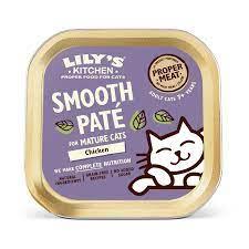 Lily's Kitchen Chicken pate for mature cats, 85g x 19 - Ormskirk Pets