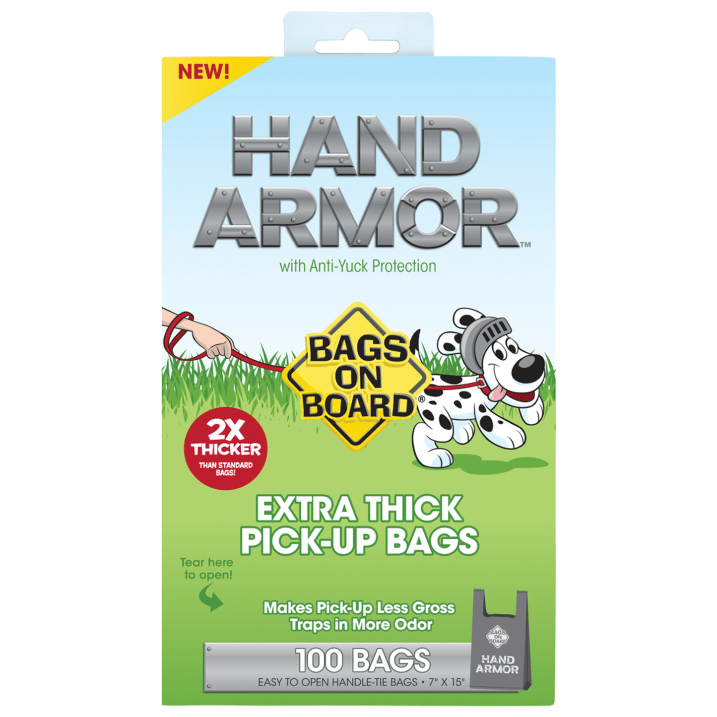 Bags On Board Hand Armor Large Bags, 100's - Ormskirk Pets