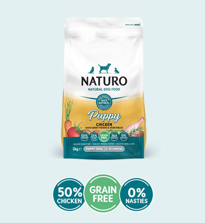 Naturo Adult Dog Grain Free Chicken & Potato with Vegetables, 10kg