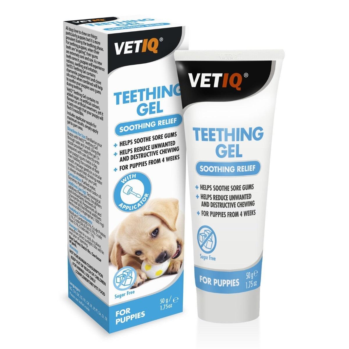 VETIQ Teething Gel Puppies 50g - Ormskirk Pets