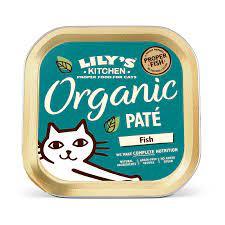 Lily's Kitchen Cat Organic Fish Pate, 85g x 19