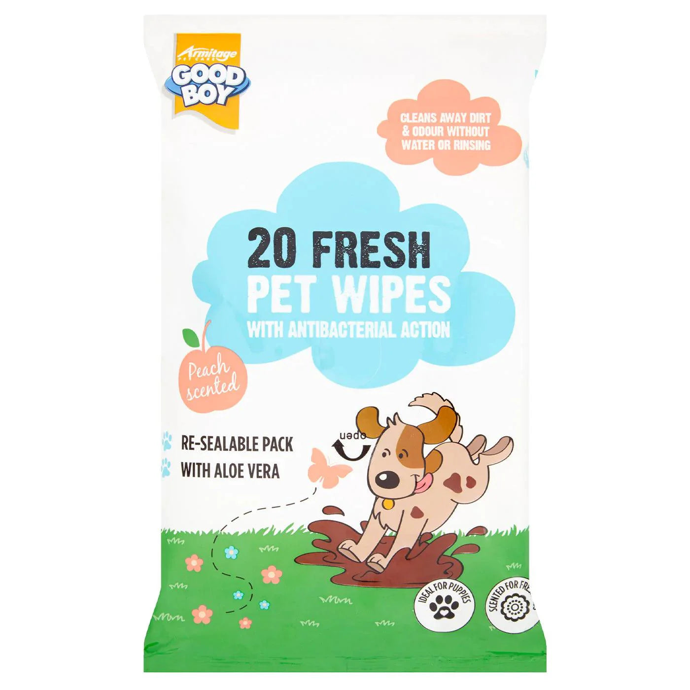 Good Boy Pet Wipes 20 - Ormskirk Pets