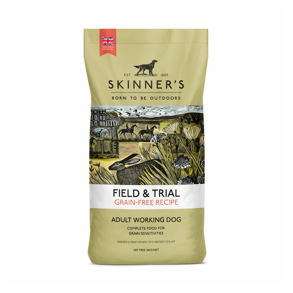 Skinners Field & Trial Grain Free Chicken and Sweet Potato 15kg - Ormskirk Pets