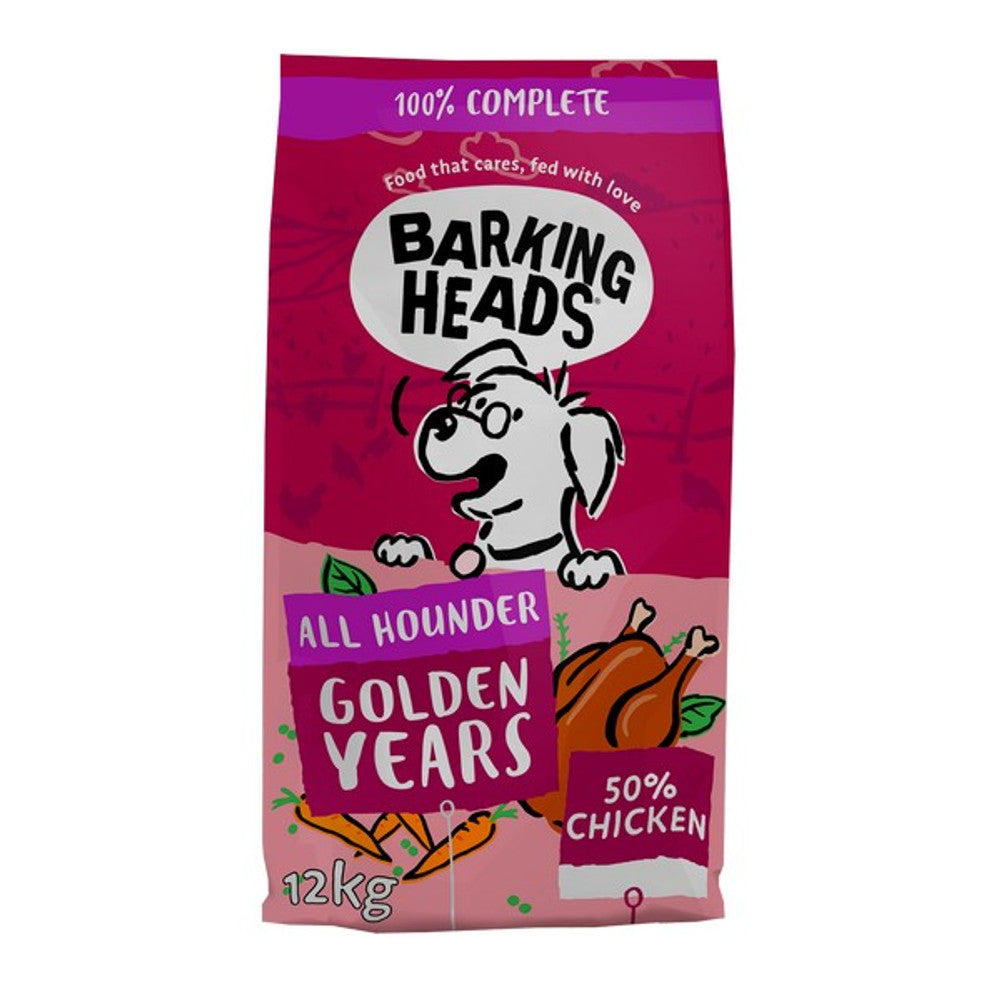 Barking Heads All Hounder Golden Years Chicken 12kg