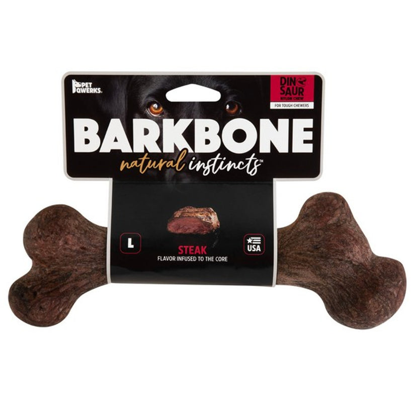 Pet Qwerks Dino Barkbone Steak