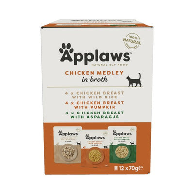 Applaws Cat Pouch Chicken 12 pack 70g