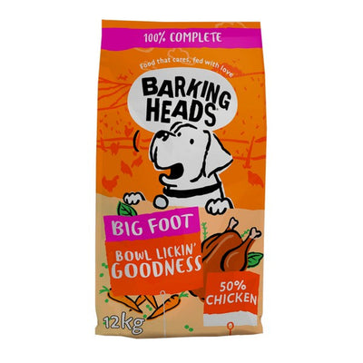 Barking Heads Big Foot Bowl Lickin Goodness Chicken 12kg