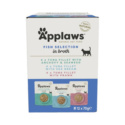 Applaws Cat Pouch Fish 12 pack 70g