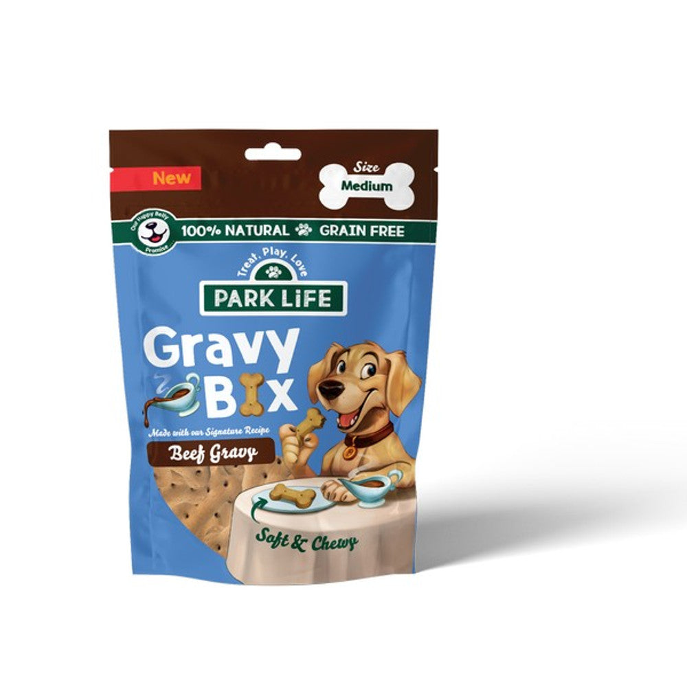 PARK LiFE Gravy Bix Dog Biscuits Orignal Beef 100g X 8