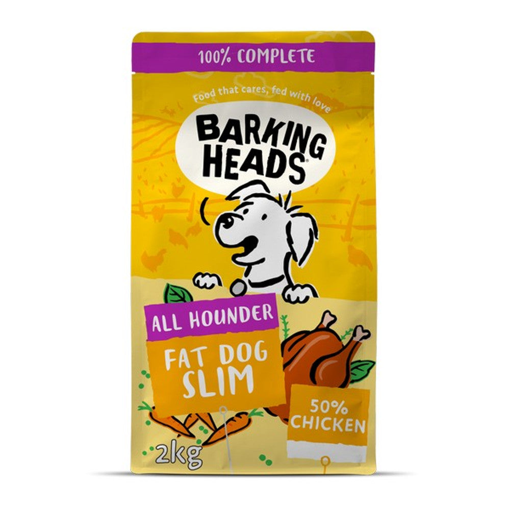 Barking Heads All Hound Fat Dog Slim Chicken, 2KG