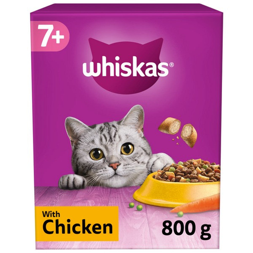 WHISKAS COMPLETE 7+ CHICKEN 800g