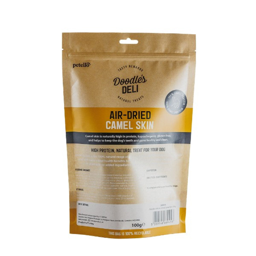 Doodles Deli Air Dried Camel Skin 100g