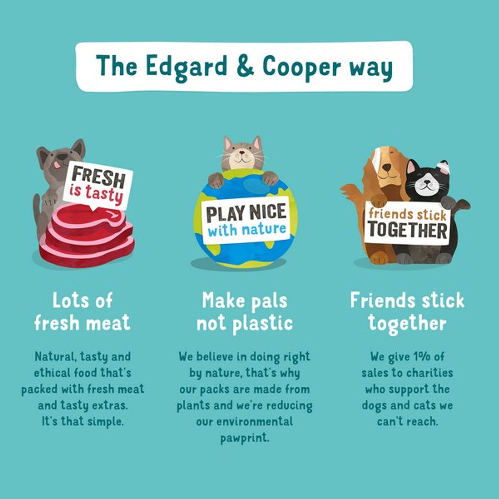 Edgard & Cooper Dental for Dogs Strawberry & Mint 7 sticks