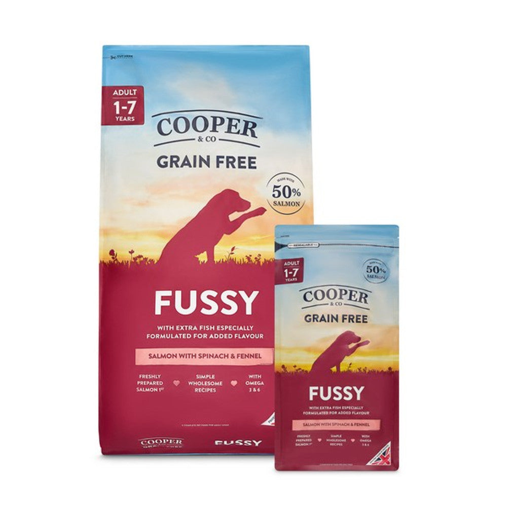 Cooper & Co Fussy Salmon with Spinach and Fennel 1.5kg