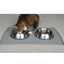 PetFusion Premium Brushed Anti-tip Small Dog & Cat Bowls. Set of 2