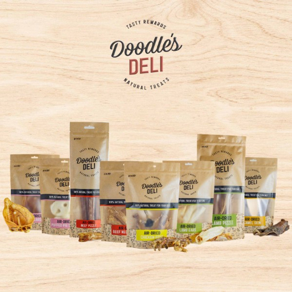 Doodles Deli Air Dried Pig Ears 100g