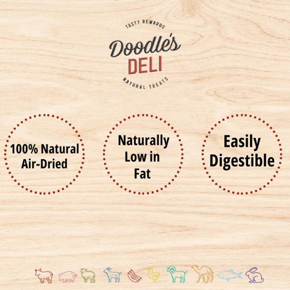 Doodles Deli Air Dried Beef Neck Sinew 100g