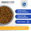 Perfect Fit Cat Complete Dry Sensitive 1+ Turkey 750g X 4