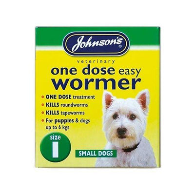 Johnson'S One Dose Wormer Size1 - Ormskirk Pets