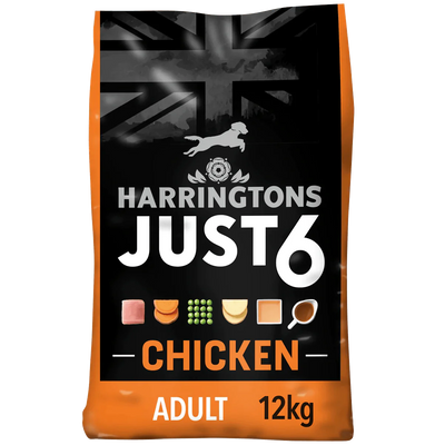 Harringtons Just 6 Chicken 12Kg - Ormskirk Pets