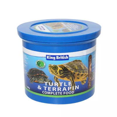 King British Turtle and Terrapin Complete Food, 200g - Ormskirk Pets