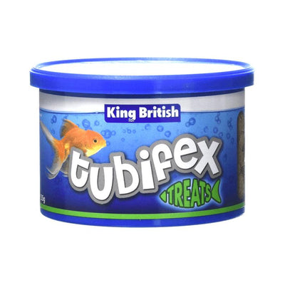 King British Tubifex Fish Treat, 10g - Ormskirk Pets