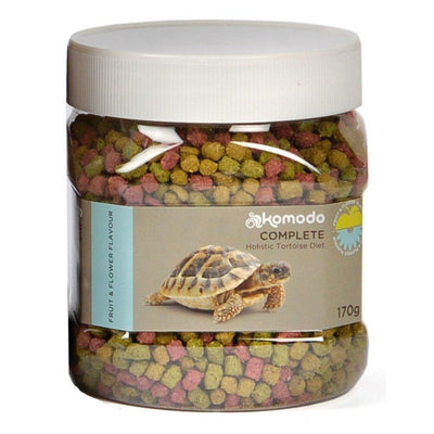 Komodo Tortoise Food - Fruit & Flower Flavour, 170g - Ormskirk Pets