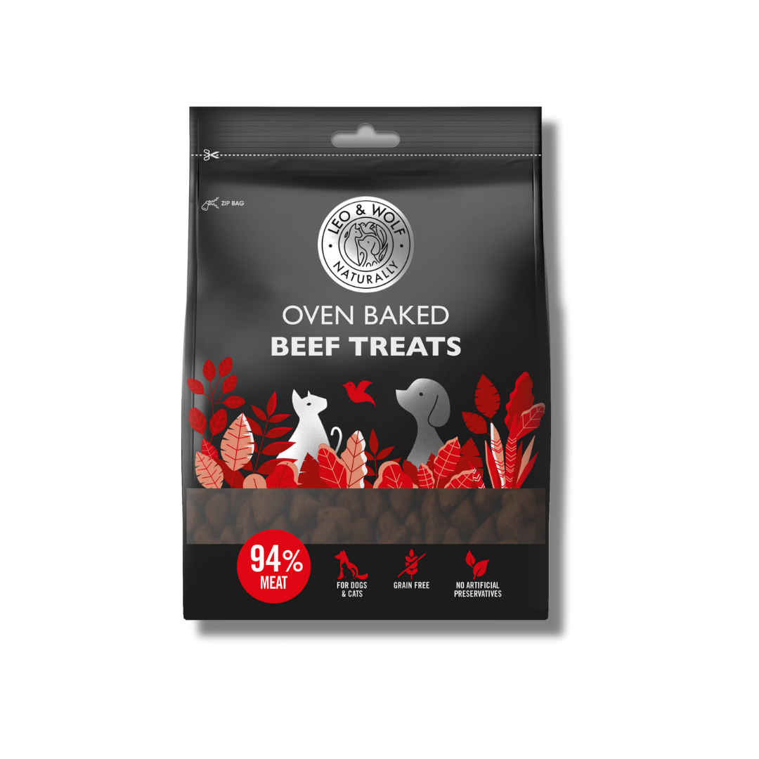 Leo & Wolf Oven Baked Beef Leo & Wolf Treats Dog 100g