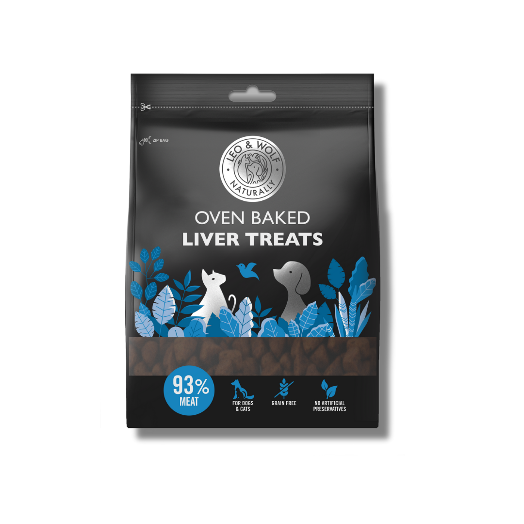 Leo & Wolf Oven Baked Liver Leo & Wolf Treats Dog 100g