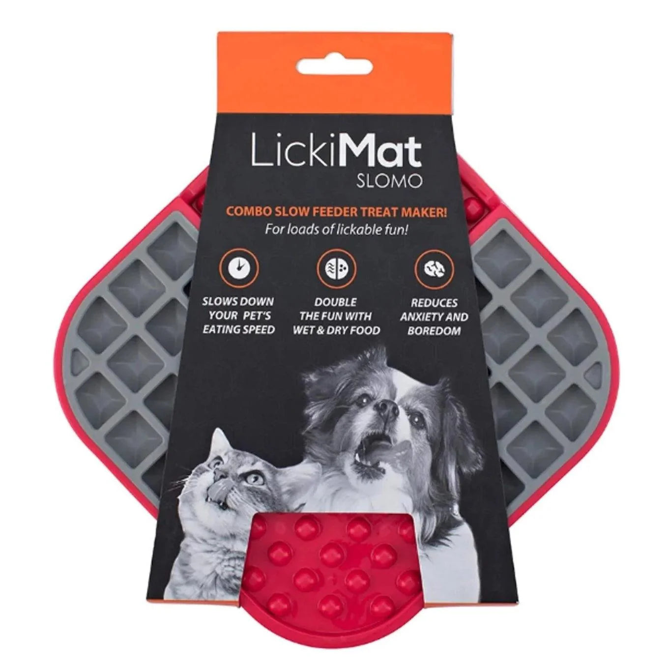 Lickimat Slomo Red - Ormskirk Pets