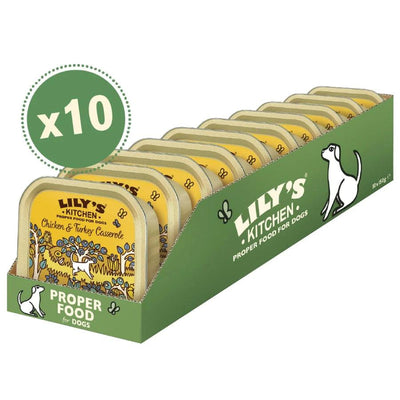 Lily's Kitchen Dog Chicken & Turkey Casserole 150g x 10 - Ormskirk Pets