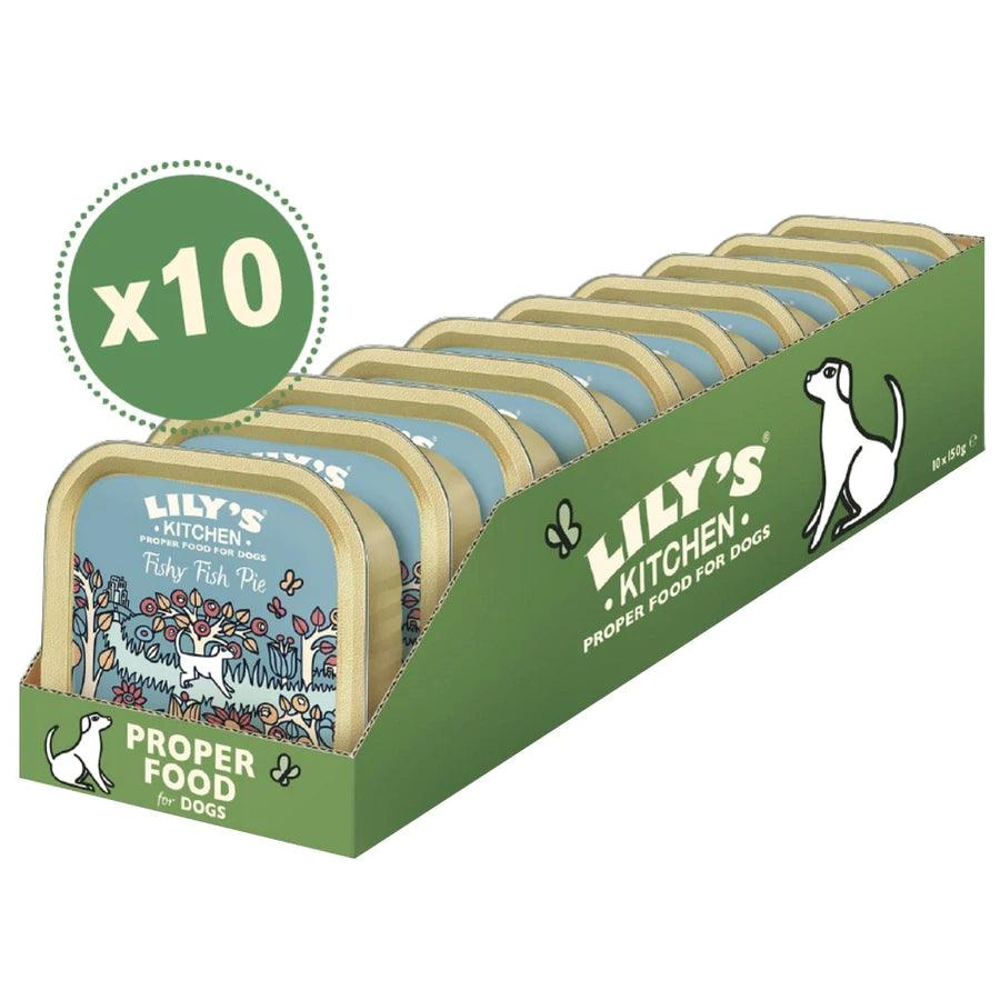 Lily's Kitchen Dog Fishy Fish Pie 150g x 10 - Ormskirk Pets