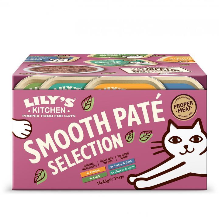 Lily's Kitchen Cat Smooth Pate Selection Favourite Multi 8pk 85g