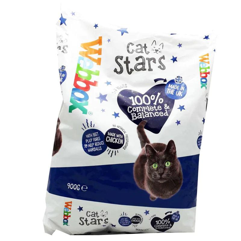 Webbox Cat Stars Complete 900g - Ormskirk Pets